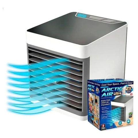 Arctic Air Ultra Evaporative Air Cooler By Ontel - Powerful 3-Speed, Lightweight, Portable Personal Space Cooler With Hydro-Chill Technology For Bedroom, Office, Living Room