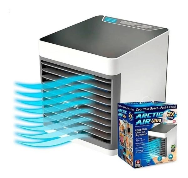 Arctic Air Ultra Evaporative Air Cooler By Ontel - Powerful 3-Speed, Lightweight, Portable Personal Space Cooler With Hydro-Chill Technology For Bedroom, Office, Living Room