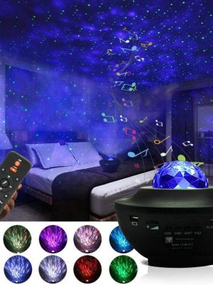 Galaxy Ocean Wave Light Projector