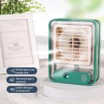 Mini AC & Cooler, Rechargeable Battery